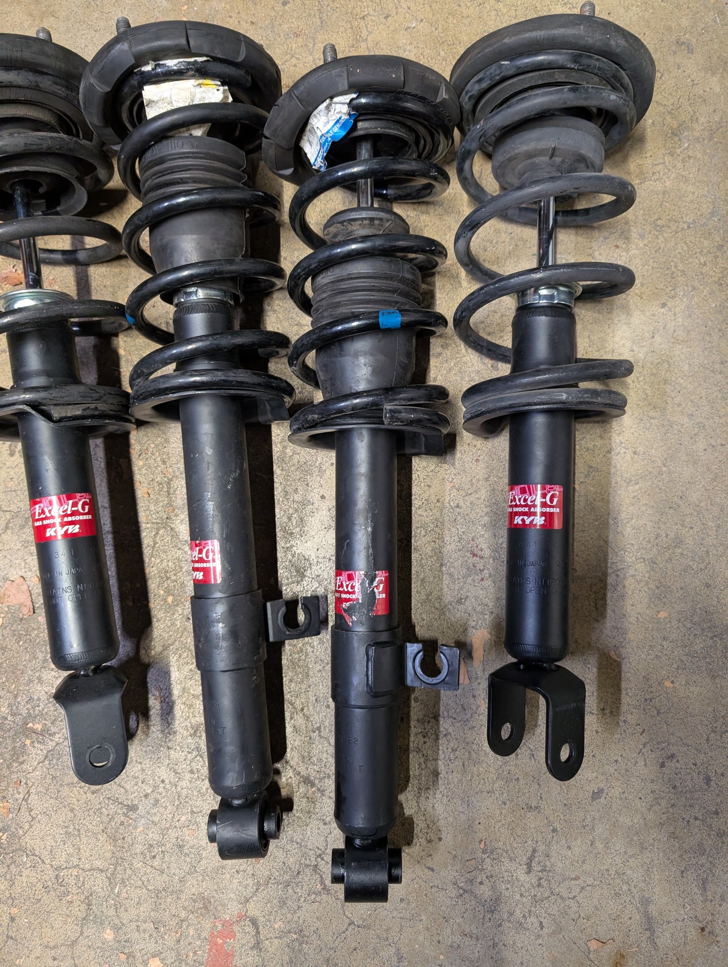 USED Mazda RX7 FD3S OEM KYB Shocks Springs Damper full assembly front and rear set