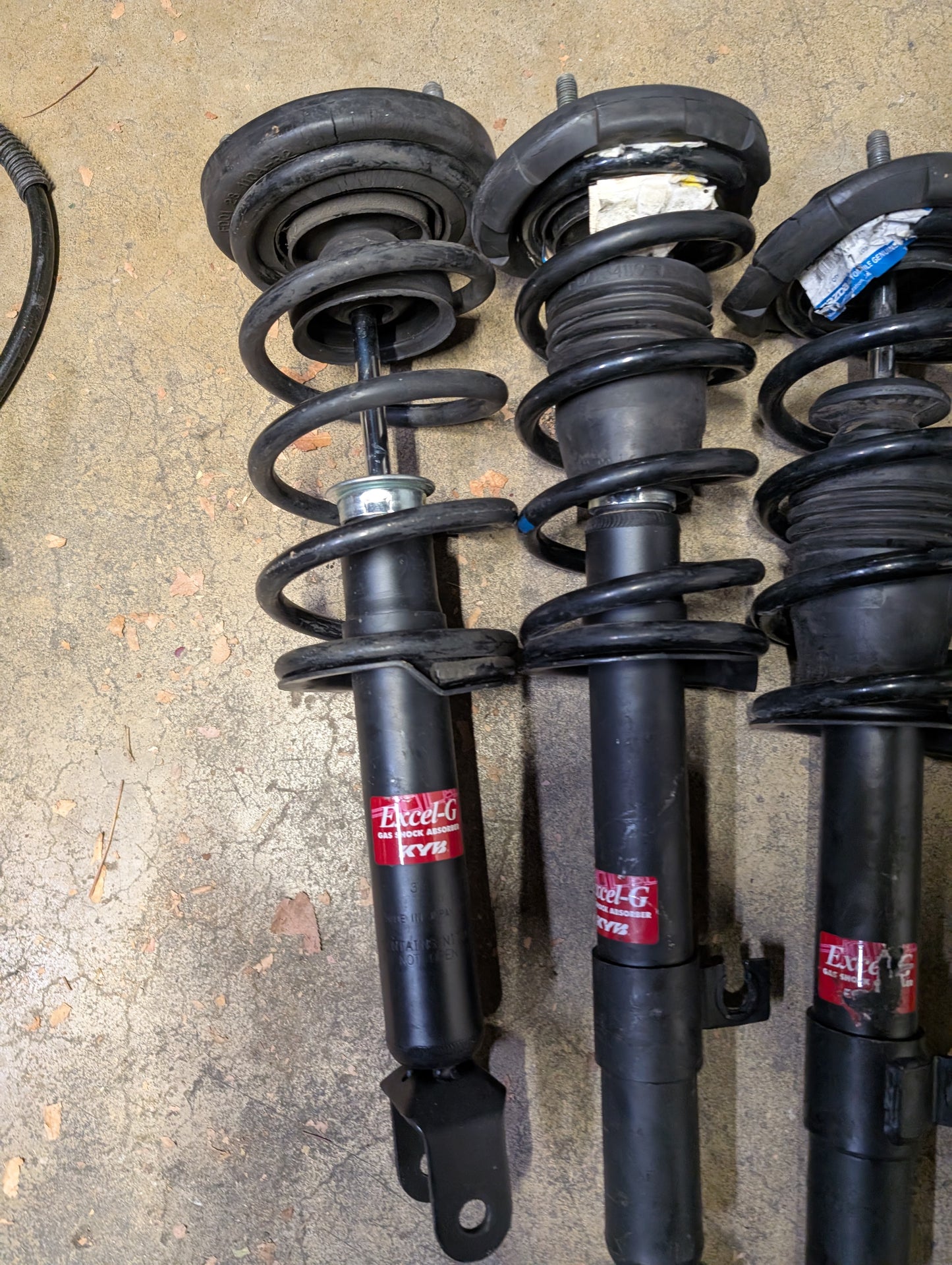 USED Mazda RX7 FD3S OEM KYB Shocks Springs Damper full assembly front and rear set